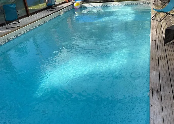 Willa Grande Avec Piscine Chauffee Et Jacuzzi Mouen